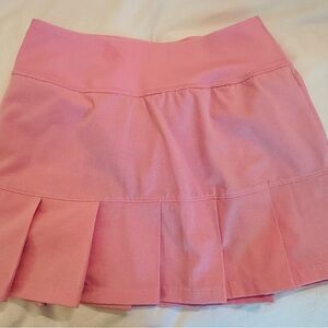 Puma Pink Golf Skirt with Pleats